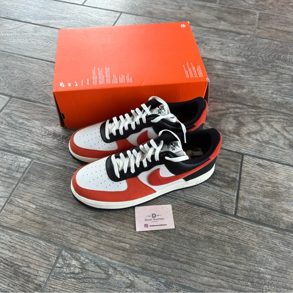 New Nike Air Force 1 Low ‘07 LV8 “Black Vintage Coral”Men’s Sneakers HQ4987 010 - Picture 4 of 12
